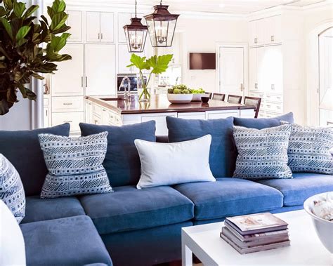 Decorating Living Room Navy Blue Sofa Numeraciondecartas