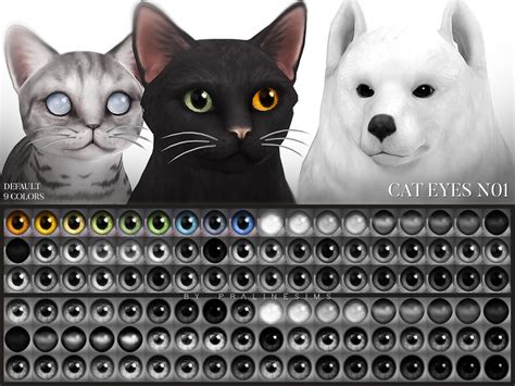 The Sims Resource Cat Eyes N01 Default Replacement
