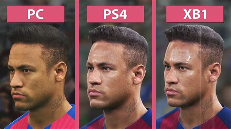 Pro Evolution Soccer 2017 Pc Vs Ps4 Vs Xbox Comparação Gráfica