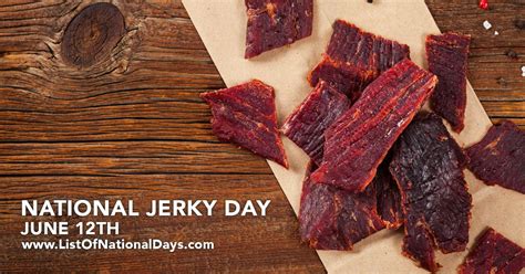 The main festivities occur in brussels. NATIONAL JERKY DAY - List Of National Days