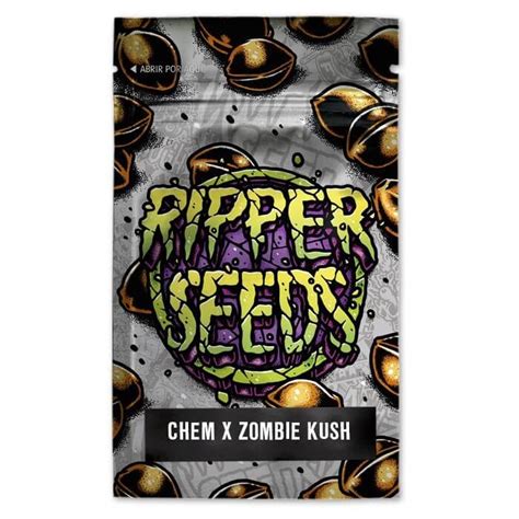 Chem X Zombie Kush Ripper Seeds Cannabis Strain Info