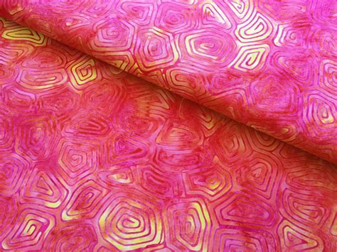 Pin By Mac9166 On Colors And Patterns Pink And Orange Batik Fabric