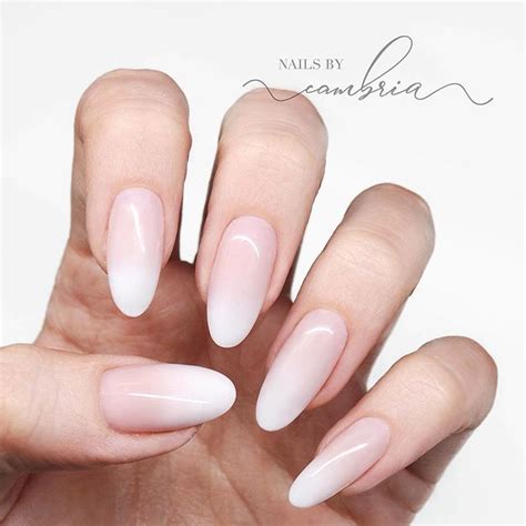 Aeropuffing Oval Nails Chic Nails Ombre Nails