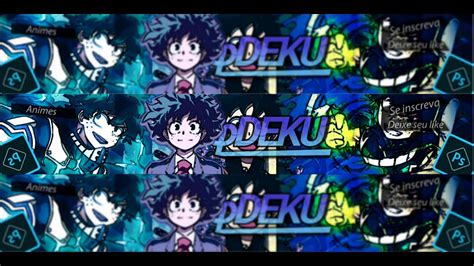 Banner Para Deku Animes Youtube