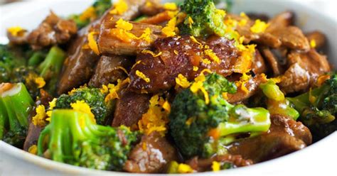 Light Orange Beef And Broccoli Recipe Yummly Recipe Beef With