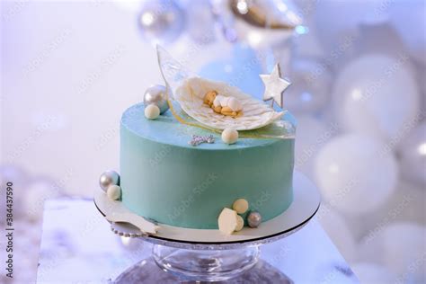 Christening Cake For Baby Boy Cake With Wings Christening Party Candy