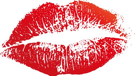 Red Kiss Transparent Png Png Mart