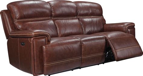 Shae Fresno Brown Leather Reclining Sofa From Leather Italia Coleman