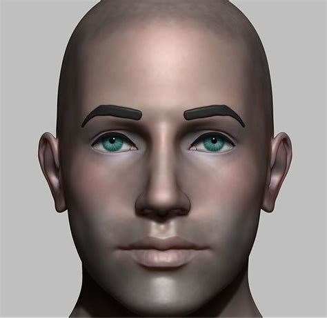 3d Model Human Character Vr Ar Low Poly Cgtrader