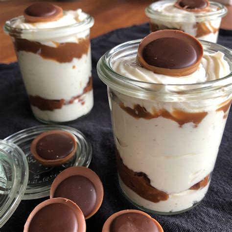 Toffifee Cheesecake im Glas