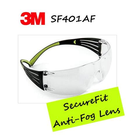 3m™ securefit™ protective safety eyewear sf401af clear anti fog lens shopee malaysia