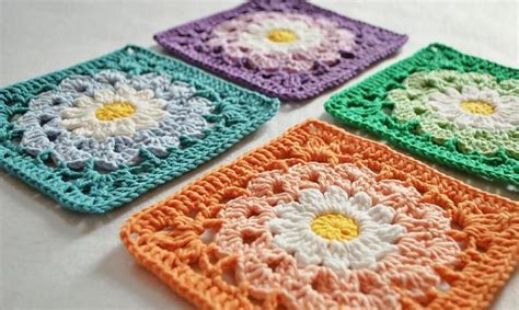 If They Arent Already Crochet Flowers And Granny Squares Should