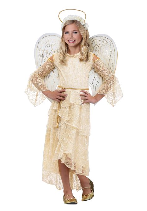 disfraz de ángel de niña multicolor yaxa store