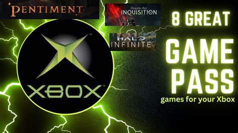 8 Game Pass Games For Xbox Xbox Game Pass Ultimate Youtube
