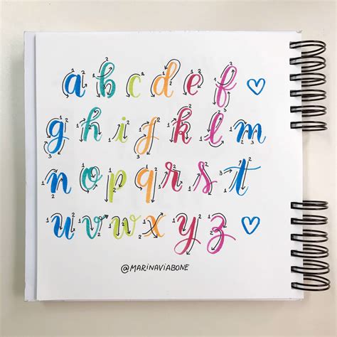 Imagem Arte Lettering Tutorial Lettering Alphabet Hand Lettering