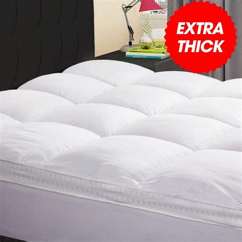 Thick Mattress Toppers For An Extra Cozy Nights Sleep Amazon