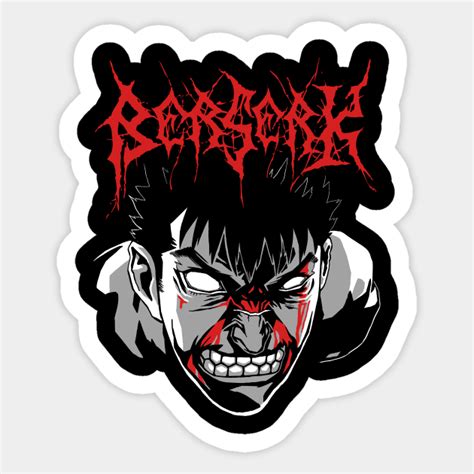 Berserk Metal Berserk Sticker Teepublic