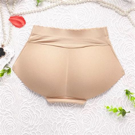 Sexy Cupless With Butt Lifter And Tummy Control Cotton Lift Butt Silicone Padded Underwear