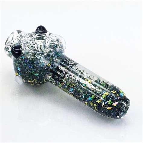 Black Galaxy Pipe Sm American Made Glass Pipes