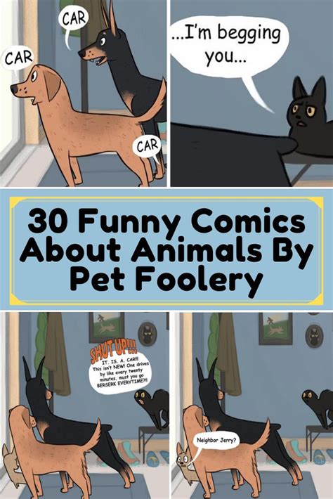 30 Funny Comics About Animals By Pet Foolery Animals And Pets Pets