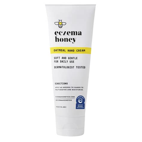 Eczema Honey Oatmeal Hand Cream Eczema Honey Co