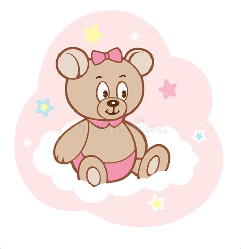 Cute Cartoon Girl Bear Stock Illustrations 12928 Cute Cartoon Girl