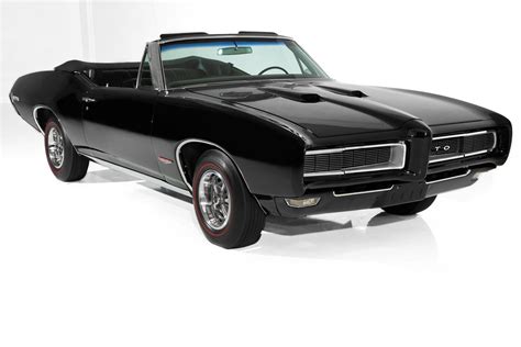 1968 Pontiac Gto Triple Black Gorgeous