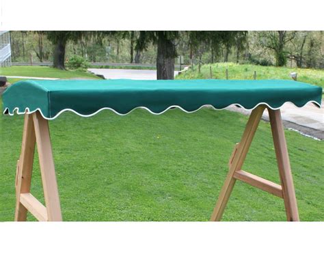All fabrics and sizes available. Sunbrella Porch Swing Canopy