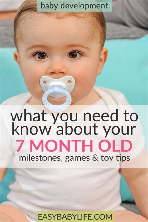 The Wonderful 7 Month Old Baby Development Milestones Fun Games To