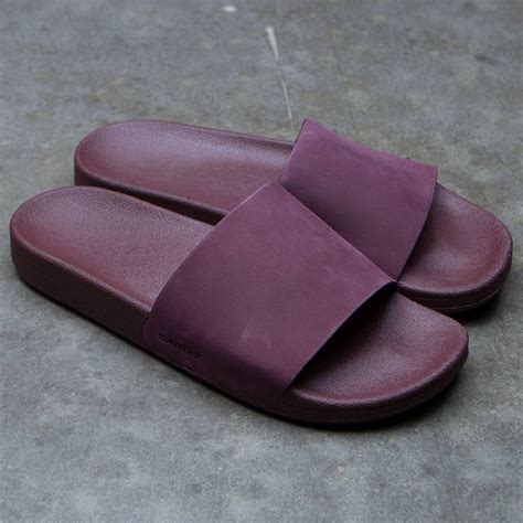 Brandblack Men Reza Slides Burgundy