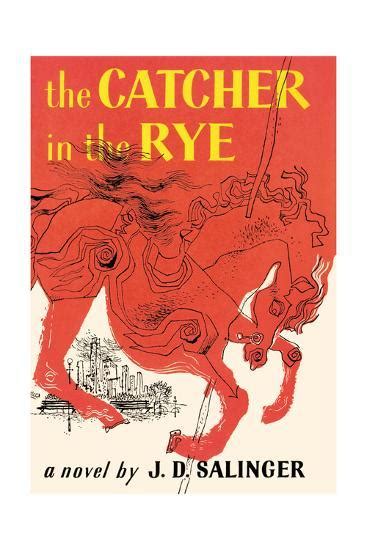 The world of legendary writer j. 'Book Cover of the Catcher in the Rye by J. D. Salinger ...