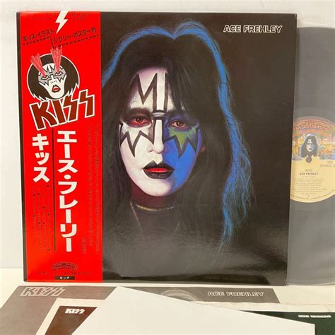 【やや傷や汚れあり】ポスター付 美盤 キッス エース・フレーリー Lp レコード 帯付 Vip 6579 Kiss Ace Frehleyの落札情報詳細