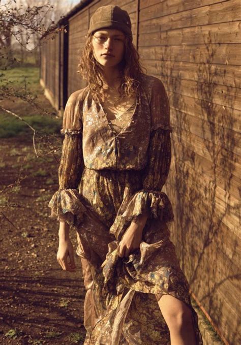 Sophia Ahrens Goes Romantic In Emma Tempest Images For Vogue Russia