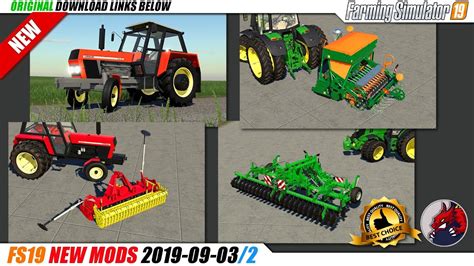 Fs19 New Mods 2019 09 032 Review Youtube