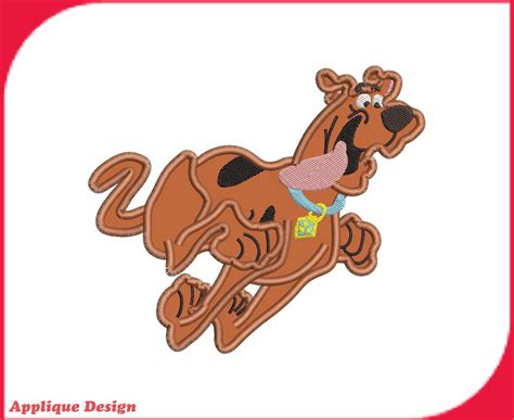 Scooby Doo Applique Design 05 Instant Download Etsy