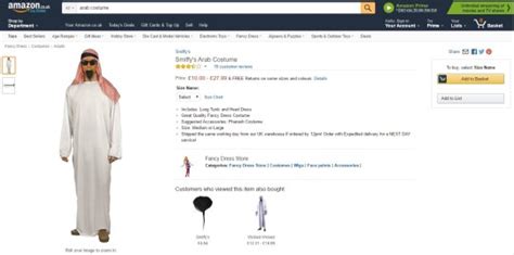 Amazon Sells Offensive Arab And Sexy Burka Halloween Costumes Metro News