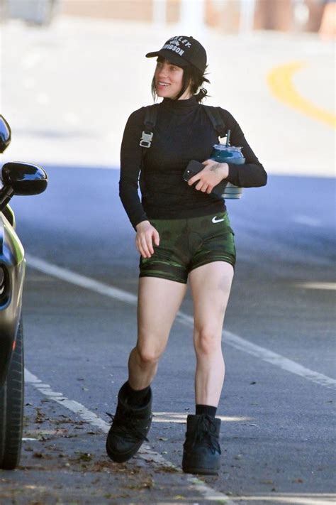Billie Eilish Flaunts Her Legs In Small Shorts 10 Photos The Fappening