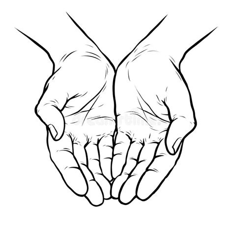 Cupped Hands Stock Illustrations 1401 Cupped Hands Stock