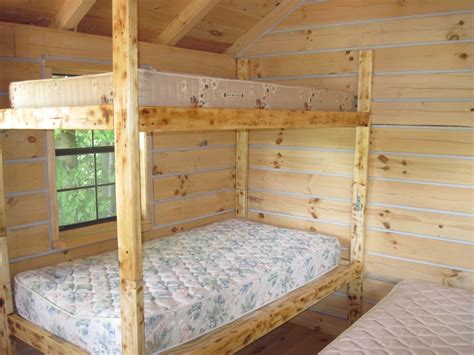 Cabin Bunk Bed Plans Wood Bunk Bed Designs For Every Cabin Showing 2