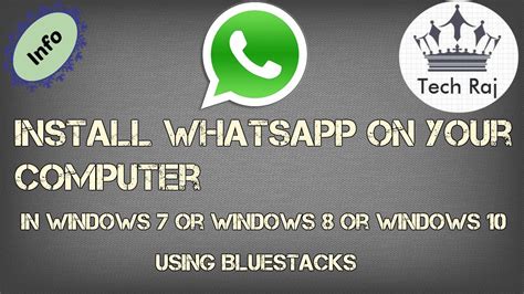 How To Install Whatsapp On Pc Windows 7 Install Whatsapp Version For