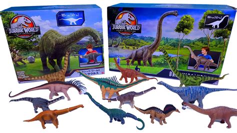Jurassic World Legacy Collection Apatosaurus Brachiosaurus Naked Dinosaurs Youtube