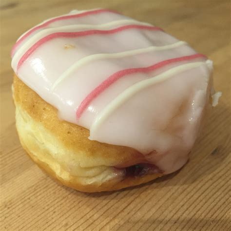 Archived Reviews From Amy Seeks New Treats Pink Jammie Doughnut Greggs