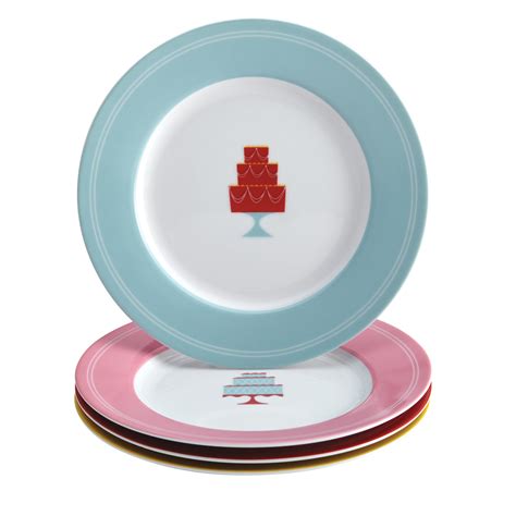 Small Cake Plates 100 Clear Plastic Plates 625 Inch Disposable
