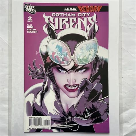 Gotham City Sirens 2 Catwoman Cover Dc Comics 2009 Harley Quinn