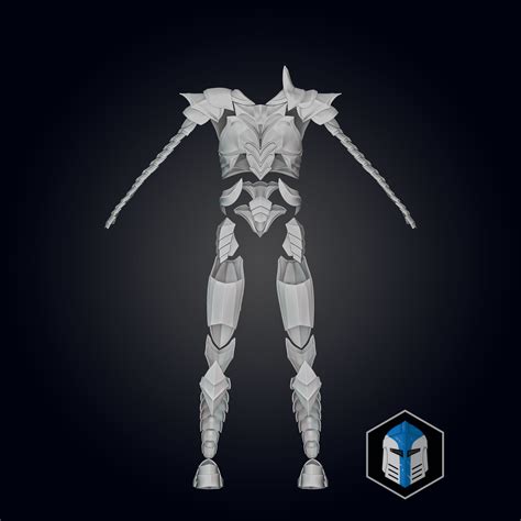 Human Arbiter Halo Armor 3d Print Files Galactic Armory