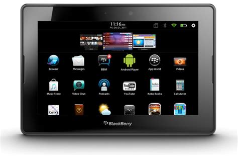 blackberry playbook tablet os 2 0 update coming soon tablet