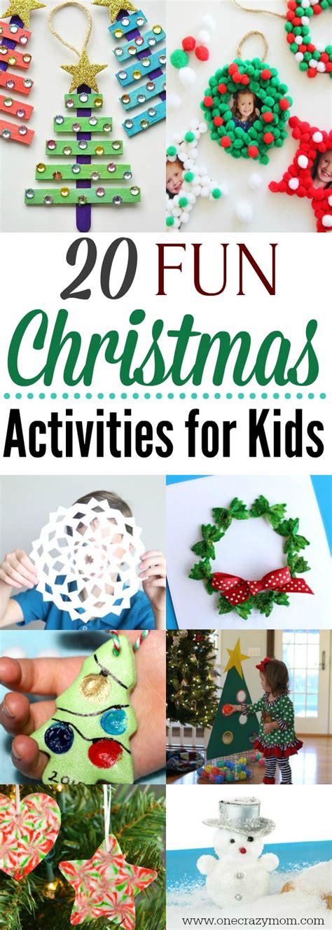 Christmas Activities For Kids 20 Easy Christmas Ideas