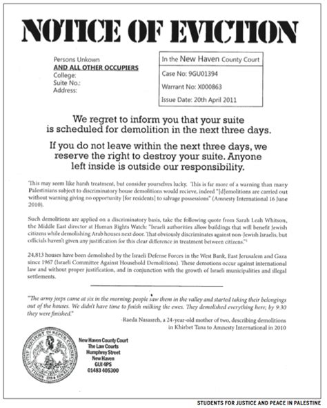 Printable 3 Day Eviction Notice Texas Pdf
