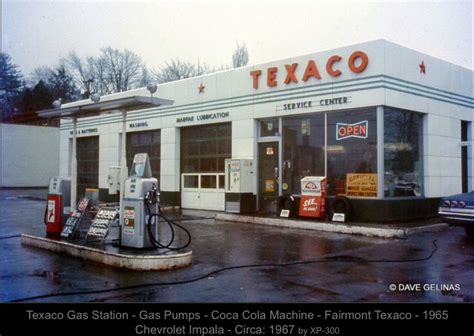 Gas Station Texaco Vintage Old Gas Stations