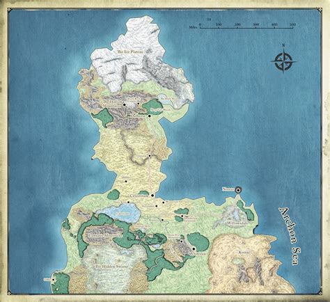 Creating A World Map For Dandd